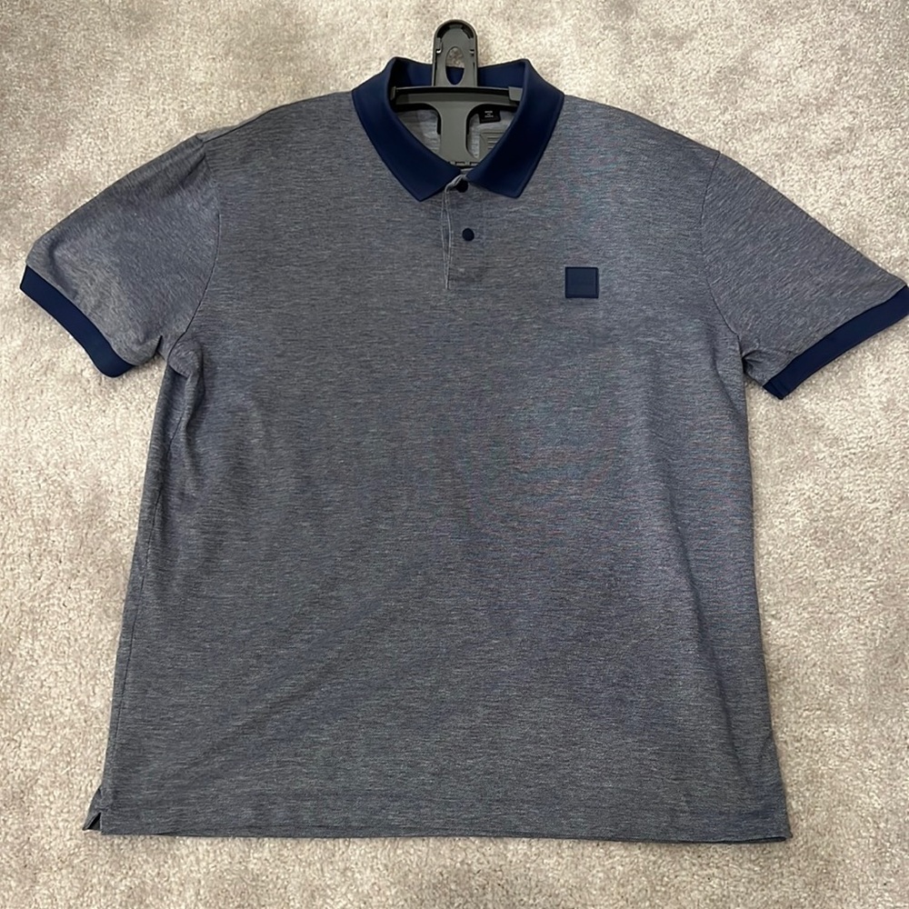 Blue Hugo boss polo